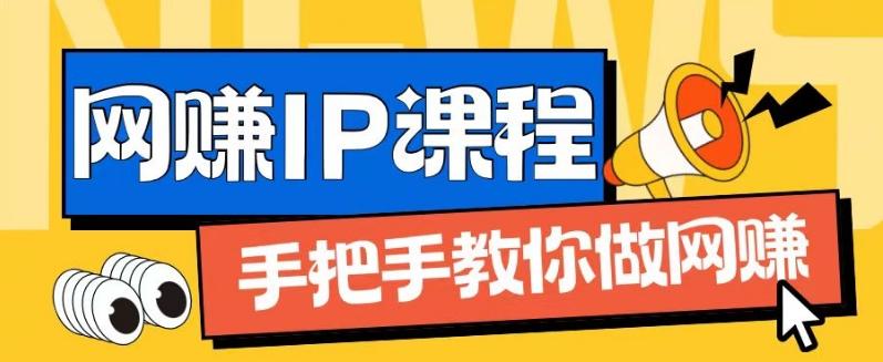 ip合伙人打造1.0，从0到1教你做网创，实现月入过万【揭秘】-heixxmi