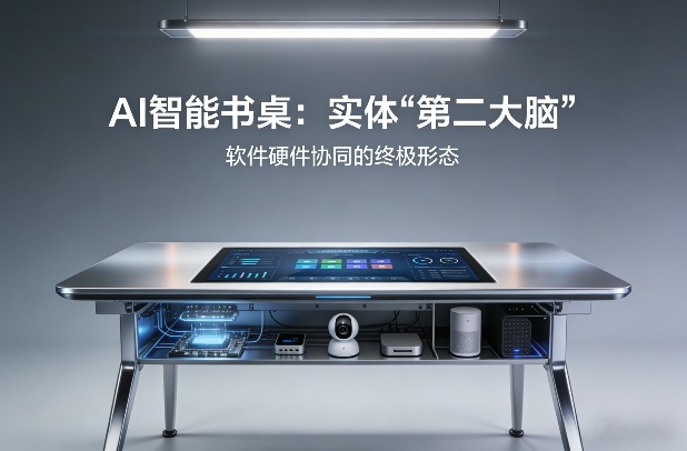 AI智能书桌搭建，构建你的实体“第二大脑”，软件硬件协同的终极形态-heixxmi