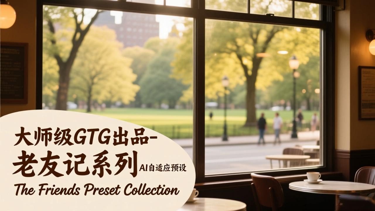 大师级GTG出品-老友记系列AI自适应预设The Friends Preset Collection-heixxmi