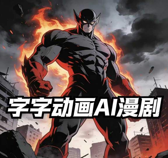 字字动画AI漫剧2026年第1期系统课程，小白看完就能学会实操的漫剧课，单人月收1-3W-heixxmi