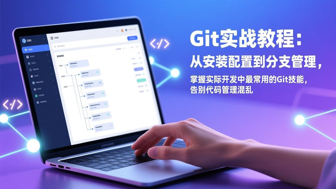 Git实战教程：从安装配置到分支管理，掌握实际开发中最常用的Git技能，告别代码管理混乱-heixxmi
