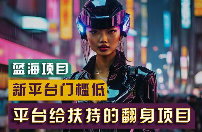 【蓝海项目】新平台无脑搬运，翻身项目 门槛低 小白也能轻松上手 日入500+-heixxmi