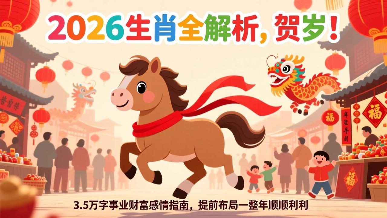 付费文章：贺岁！2026生肖全解析，3.5万字事业财富感情指南，提前布局一整年顺顺利利-heixxmi