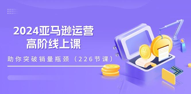 2024亚马逊运营-高阶线上课，助你突破销量瓶颈(228节课-heixxmi