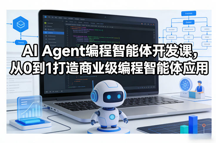 AI Agent编程智能体开发课，从0到1打造商业级编程智能体应用-heixxmi