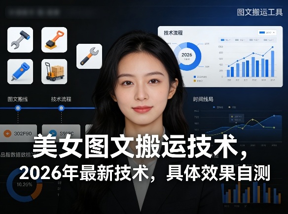 美女图文搬运技术，2026年最新技术，具体效果自测-heixxmi