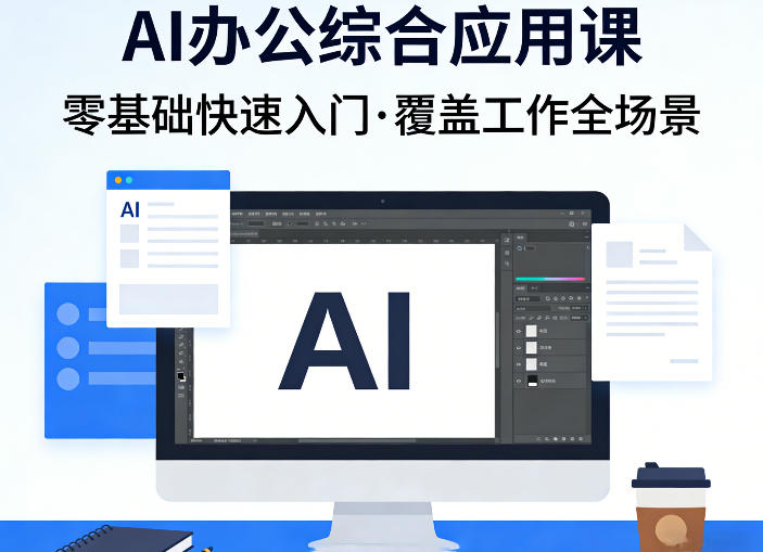 AI办公综合应用课，零基础快速入门，覆盖了工作中各种应用场景-heixxmi