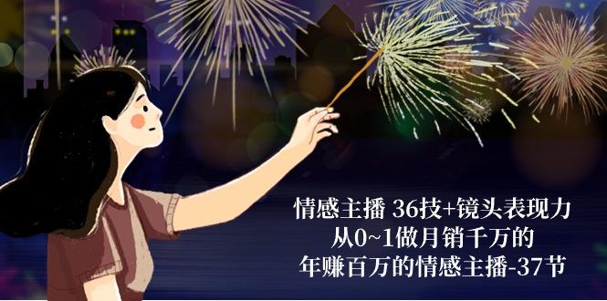 情感主播 36技+镜头表现力：从0~1做月销千万的，年赚百万的情感主播-37节-heixxmi