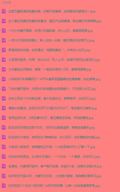 图片[2]-(9607期)真实有效391套商业模式，年入几十到几百万案例解析(电子书+视频+图文)-heixxmi