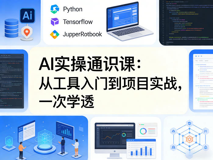 AI实操通识课，从工具入门到项目实战，一次学透-heixxmi