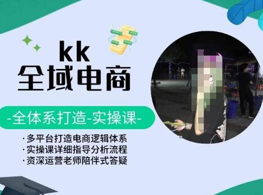 KK全域电商，全体系打造实操课，多平台打造电商逻辑体系-heixxmi
