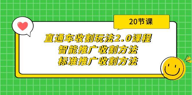 (9692期)直通车收割玩法2.0课程：智能推广收割方法+标准推广收割方法(20节课)-heixxmi