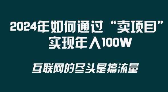 2024年 做项目不如‘卖项目’更快更直接！年入100万-heixxmi