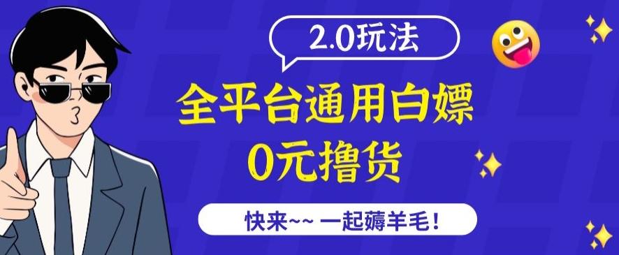 外面收费2980的全平台通用白嫖撸货项目2.0玩法【仅揭秘】-heixxmi