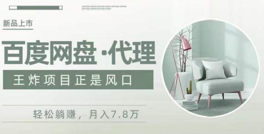 度盘代理，月入7w保姆级全方位教程-heixxmi