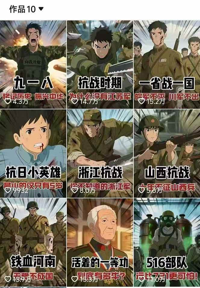 图片[2]-动漫历史类视频制作全流程，学文案撰写、分镜提示词，掌握动漫图生成+抠图配音剪辑-heixxmi