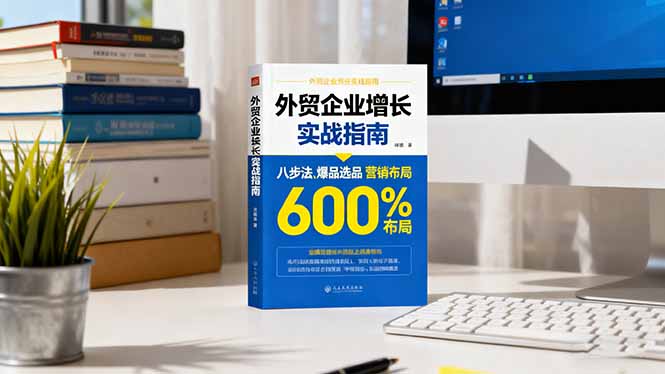 外贸企业增长实战指南，八步法、爆品选品、营销布局，业绩增长300%-heixxmi