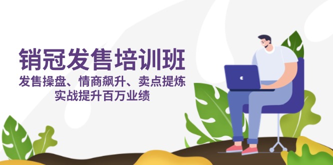 销冠 发售培训班：发售 操盘+情商 飙升+卖点 提炼，实战提升百万业绩-heixxmi
