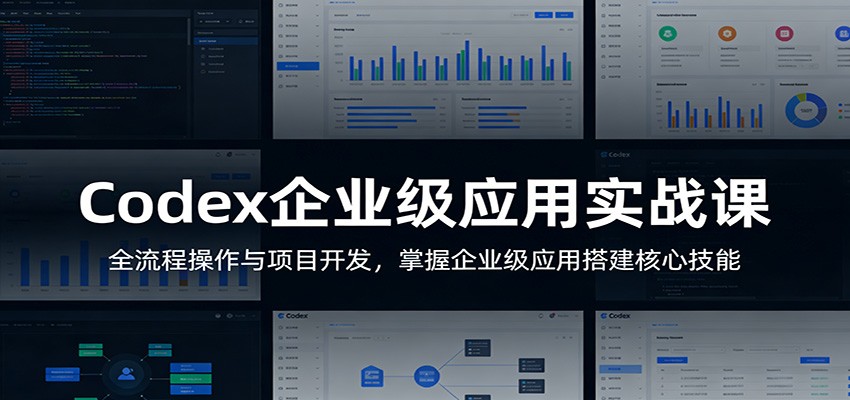 Codex企业级应用实战课：全流程操作与项目开发，掌握企业级应用搭建核心技能-heixxmi