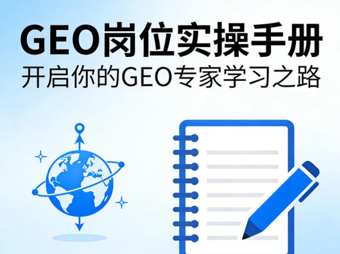 GEO岗位实操手册，开启你的GE0专家学习之路-heixxmi