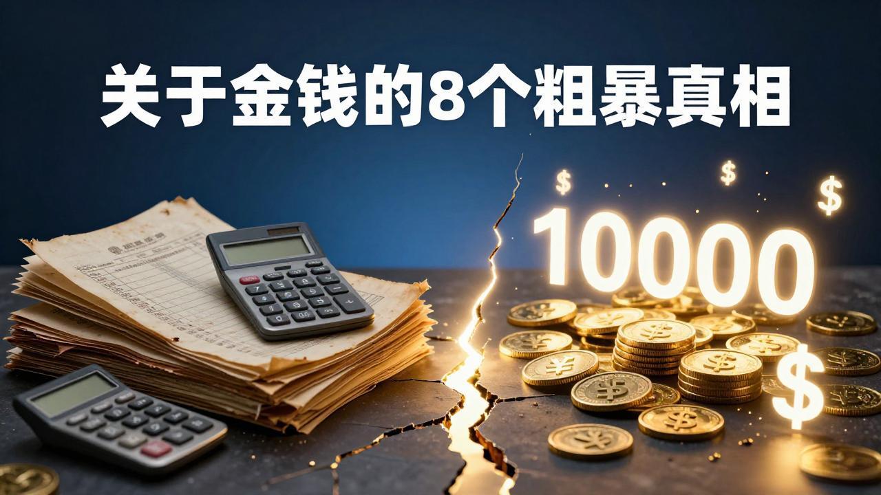 付费文章：关于金钱的 8 个粗暴真相，彻底重塑你的赚钱思维与财富认知-heixxmi
