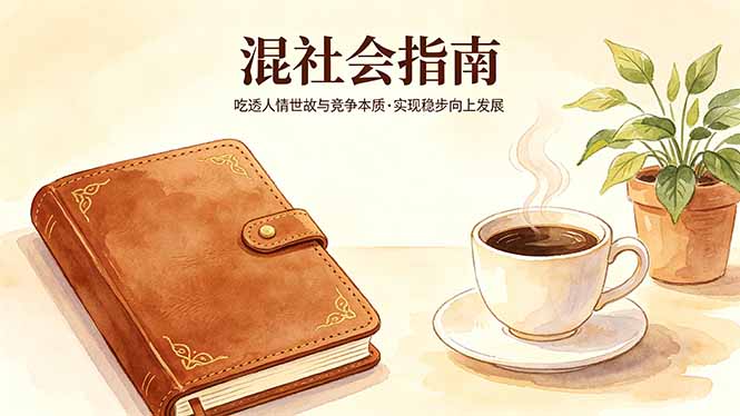 付费文章：混社会指南，吃透人情世故与竞争本质，实现稳步向上发展-heixxmi