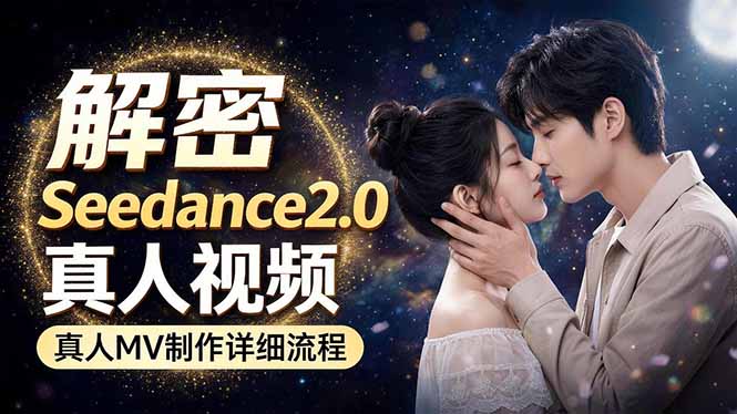 Seedance 2.0电影级真人 MV全流程拆解：提示词、运镜、粒子特效，手把手实操-heixxmi