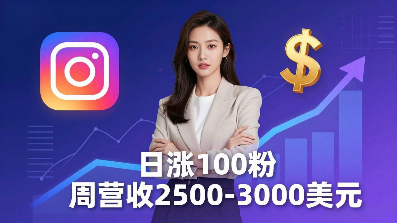 想做数字产品？Sheri亲授：日涨100粉、每周2500至3000美元的营收，Instagram躺着赚-heixxmi