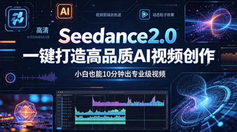 Seedance2.0一键打造高品质AI视频创作，小白也能10分钟出专业级视频-heixxmi
