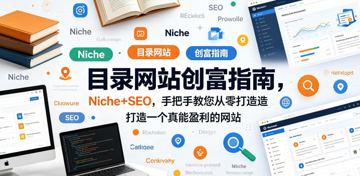 目录网站创富指南，Niche+SEO，手把手教您从零打造打造一个真能盈利的网站【原创双语字幕】-heixxmi