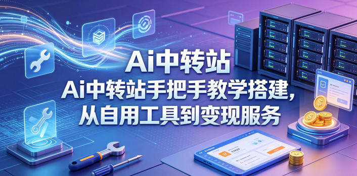 Ai中转站手把手教学搭建，从自用工具到变现服务-heixxmi