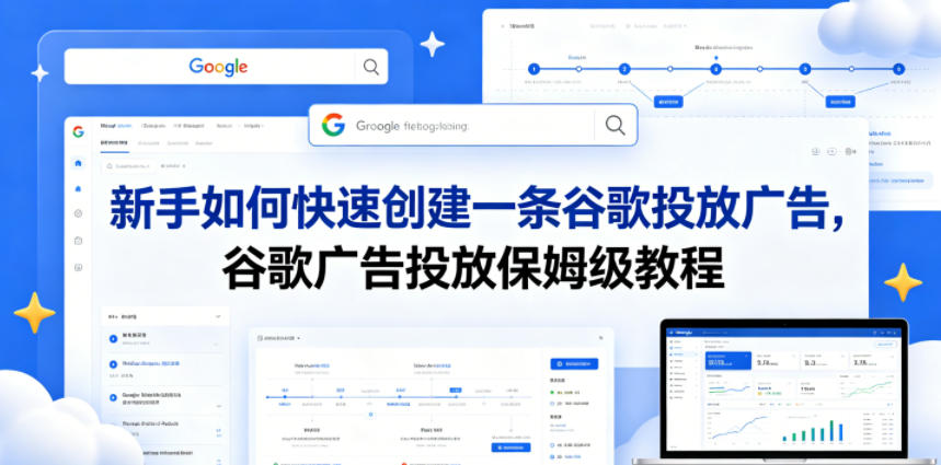 新手如何快速创建一条谷歌投放广告，谷歌广告投放保姆级教程-heixxmi