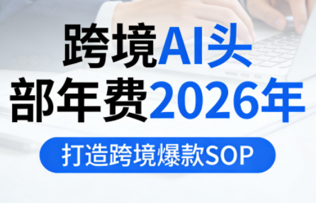 跨境AI头部年费2026年，打造跨境爆款SOP(更新5月)-heixxmi