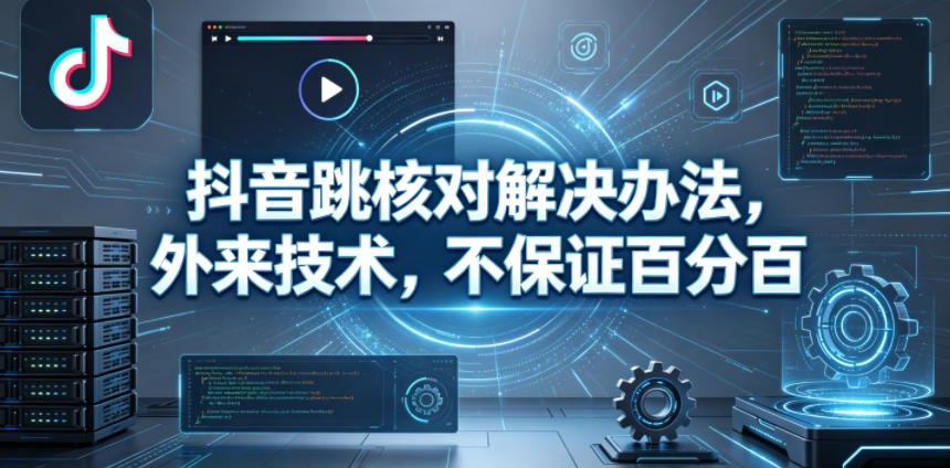 抖音跳核对解决办法，外来技术，不保证百分百-heixxmi