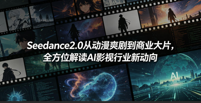 Seedance2.0从动漫爽剧到商业大片，全方位解读AI影视行业新动向-heixxmi