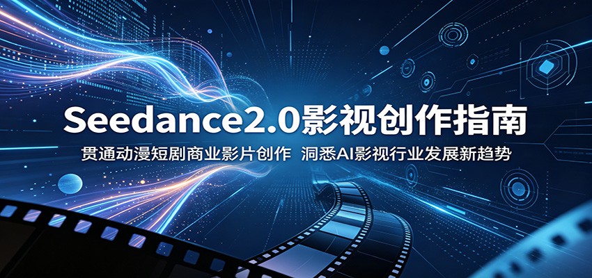 Seedance2.0影视创作指南：贯通动漫短剧商业影片创作，洞悉AI影视行业发展新趋势-heixxmi