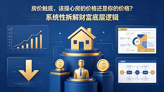 付费文章：房价触底，该操心房的价格还是你的价格？系统性拆解财富底层逻辑-heixxmi