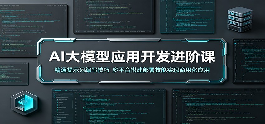 AI大模型应用开发进阶课：精通提示词编写技巧，多平台搭建部署技能实现商用化应用-heixxmi