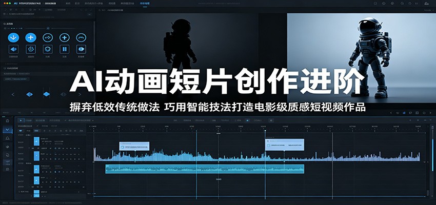 AI动画短片创作进阶：摒弃低效传统做法，巧用智能技法打造电影级质感短视频作品-heixxmi