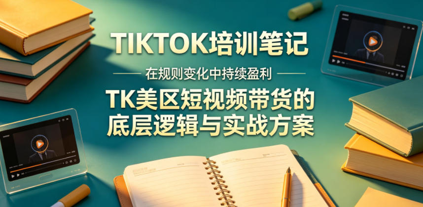 视界跨境TIKTOK4月17培训笔记，在规则变化中持续盈利，TK美区短视频带货的底层逻辑与实战方案【文档】-heixxmi