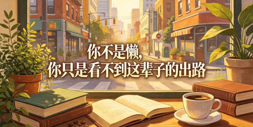 付费文章：你不是懒，你只是看不到这辈子的出路-heixxmi