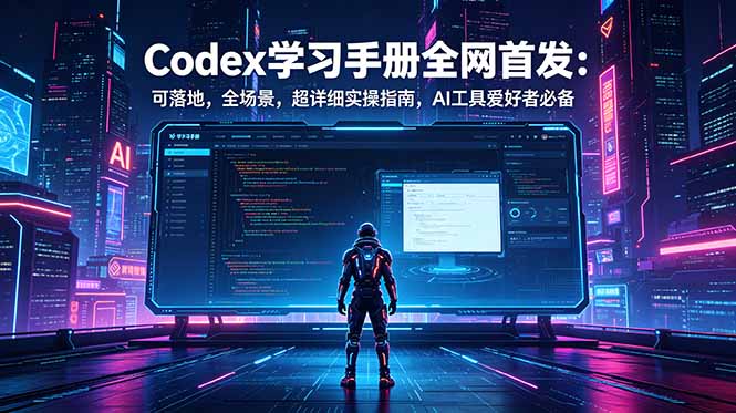Codex学习手册全网首发：可落地，全场景，超详细实操指南，AI工具爱好者必备-heixxmi