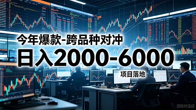今年爆款-跨品种对冲日入2000-6000，项目落地！-heixxmi