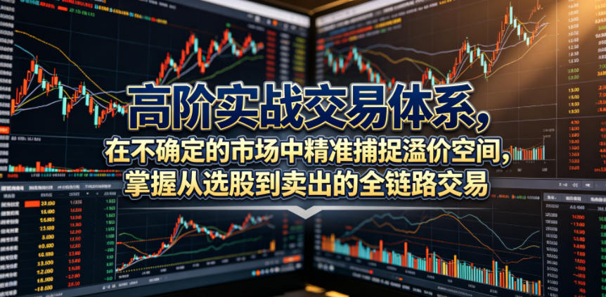 高阶实战交易体系，在不确定的市场中精准捕捉溢价空间，掌握从选股到卖出的全链路交易心法(更新6月)-heixxmi