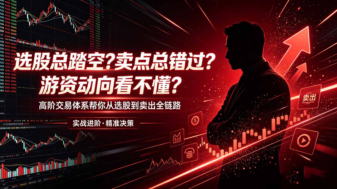 选股总踏空？卖点总错过？游资动向看不懂？高阶交易体系帮你从选股到卖出全链路(更新6月-heixxmi
