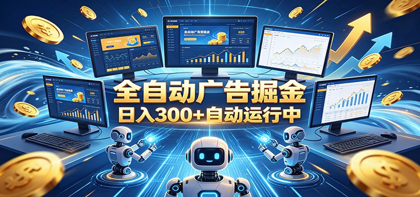 自动广告G机，日入300+，正规平台，广告浏览获益，时间自由，适合各类人群日常增收-heixxmi