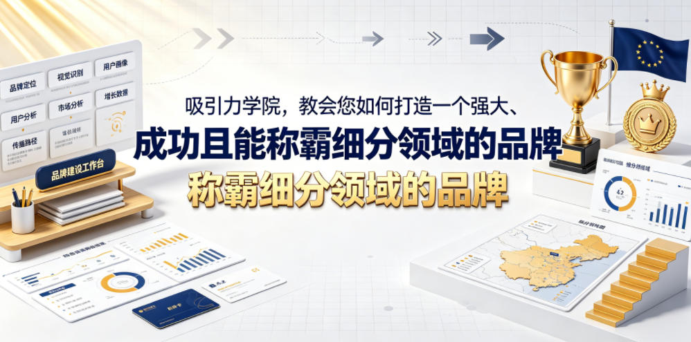 吸引力学院，教会您如何打造一个强大、成功且能称霸细分领域的品牌！【原创双语字幕】-heixxmi