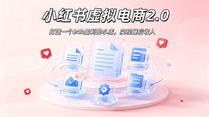 2026 年最强风口掘金项目：AI小红书虚拟电商，布局搜索流量，每日躺赚500+-heixxmi