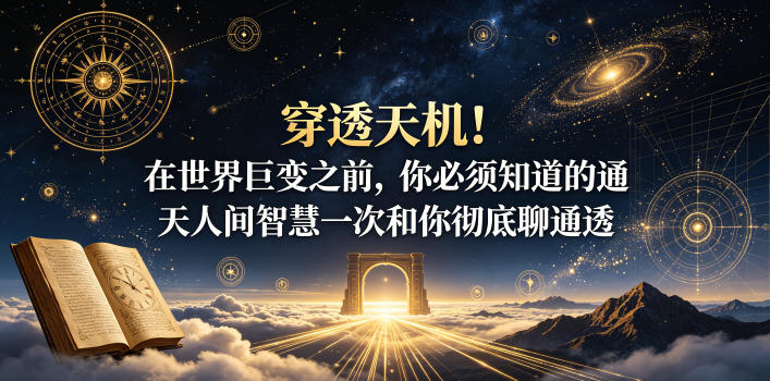 付费文章：穿透天机！在世界巨变之前，你必须知道的通天人间智慧一次和你彻底聊通透-heixxmi
