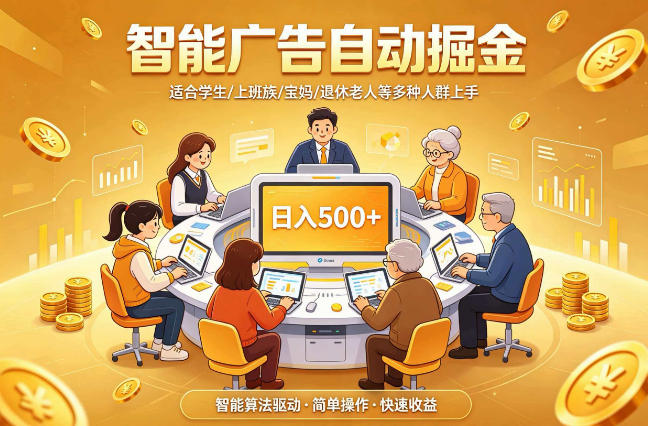 2026年最好做的项目：自动掘金项目，小白轻易上手，单日轻松收入500+【揭秘】-heixxmi